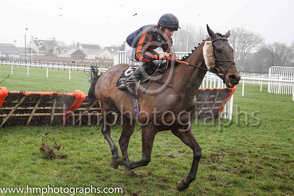 09th Junius Brutus and D P Maxwell ( 6 , blue, orange stripe ) Trainer - Caroline Mccaldin , Owner - J D Birkmyre  Lyle Andrew