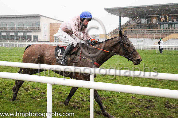 01st Delvino and Mr M J O'Hare ( 2 , pink, white hoop ) Trainer - D A McLoughlin , Owner - Mrs P J Conway