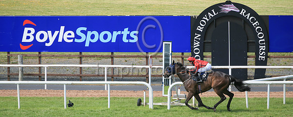 01st Brave Display  and J A Heffernan ( 5 , red, black seams ) Trainer - J J Lambe , Owner - R P Behan