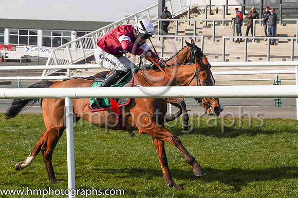 01st The Very Man and JLP Dempsey ( 6 , maroon, white star ) Trainer - G Elliott , Owner - Gigginstown House Stud