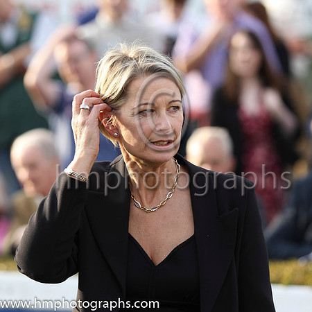 Amanda McCreery wife of winning trainer W McCreery