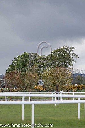 Rain showers at Down Royal