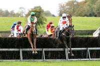 01st SMILING GETAWAY (GB) and R James ( 5 , EMERALD GREEN,orange spots; white sleeves,orange spots; emerald green cap ) Trainer: Donnchadh Doyle,, Owner : Monbeg, Syndicate