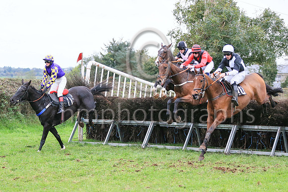 01st LOUGHHILL and S Connor ( 10 ,Antrim (H)- BLACK  WHITE QTD; black  white hlvd sleeves; white cap ) Trainer: Colin S. McKeever , Owner : W.W. Dennison
