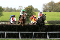 01st SMILING GETAWAY (GB) and R James ( 5 , EMERALD GREEN,orange spots; white sleeves,orange spots; emerald green cap ) Trainer: Donnchadh Doyle,, Owner : Monbeg, Syndicate