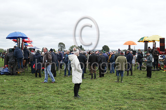 Busy betting ring at the East Antrim Hunt P2P on 23rd October 2021