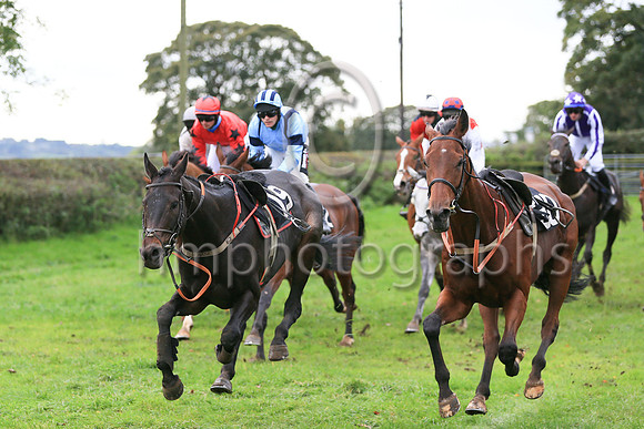 Racing at East Antrim Hunt P2P at Loughanmore on 23rd October 2021