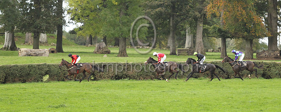 01st BALLYDAM (FR) and B W Harvey ( 3 , RED  BLACK QTD; red sleeves; black cap ) Trainer: B.R. Hamilton,, Owner : Syndicate The Lonely Poet