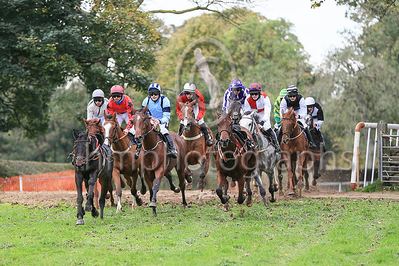 Racing at East Antrim Hunt P2P at Loughanmore on 23rd October 2021