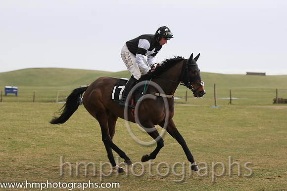 08th F Tearaway Lass ( 17 )  J J Codd - Trainer: Peter Fahey - black, white star