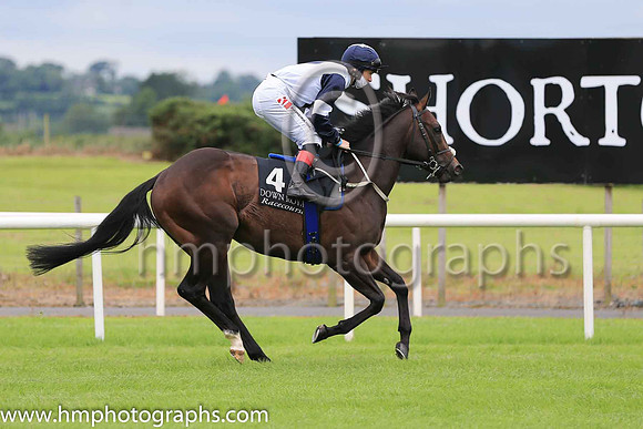 03rd Logo Hunterand C T Keane ( 4 , white, blue diamond ) Trainer - G M Lyons , Owner - Noel O'Callaghan