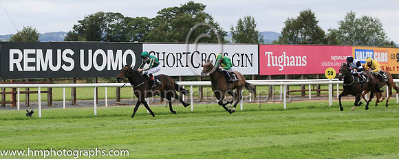 01st Measure Of Magic and S B Kelly ( 6 , green, yellow seam ) Trainer - J P Murtagh
