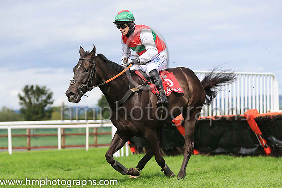 03rd Yulong Voice?and I J McCarthy ( 5 , red, green hoop ) Trainer - Shane Nolan , Owner - Red Green  White Syndicate