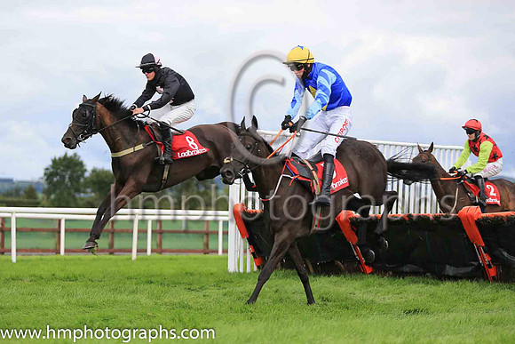 01st Presenting Meghan and J M Moore ( 2 , red, black spots ) Trainer - G P Cromwell , Owner - Jason Trotter  William David Hogg