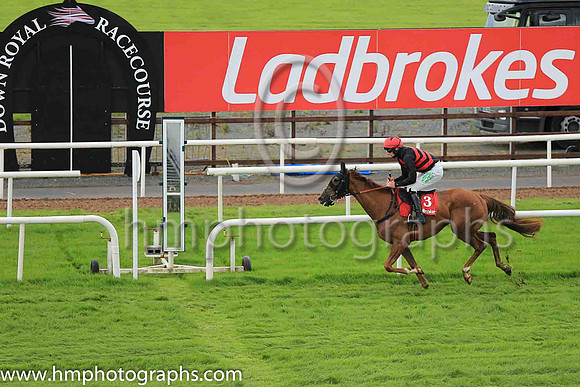 01st Mig Des Taillons and Mr D G Lavery ( 3 , red, black hoops ) Trainer - Patrick Turley , Owner - P L Polly  Mrs Patrick Turley