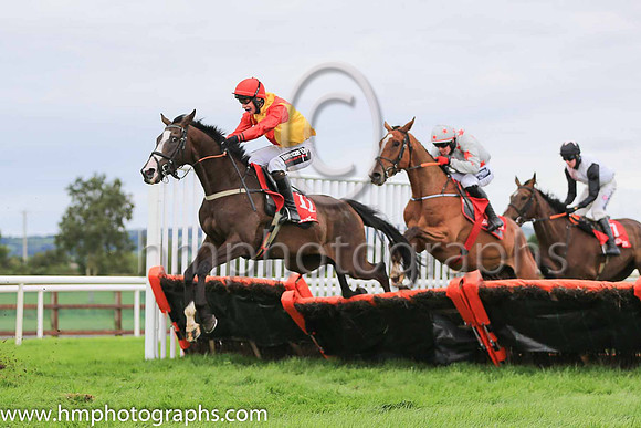 04th Steal The Thunde and J J Slevin ( 11 , yellow, red chavron ) Trainer - S R B Crawford , Owner - Michael J McKeown