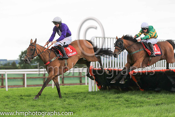 01st Trickey Trix and C D Maxwell ( 8 , dark blue, white star ) Trainer - D A McLoughlin , Owner - Patrick J Macken