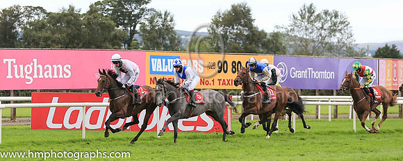 08th Fairytale Bliss and Mr J C Barry ( 2 , pink, black cross sashes ) Trainer - N Slevin , Owner - Judith Long