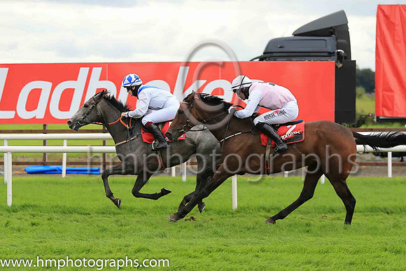 08th Fairytale Bliss and Mr J C Barry ( 2 , pink, black cross sashes ) Trainer - N Slevin , Owner - Judith Long