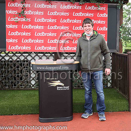 01st Mig Des Taillons and Mr D G Lavery ( 3 , red, black hoops ) Trainer - Patrick Turley , Owner - P L Polly  Mrs Patrick Turley