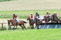 Race 3 Winner Hurricane Georgie ridden by Corey McGiven - coulours black, mauve panel number 1