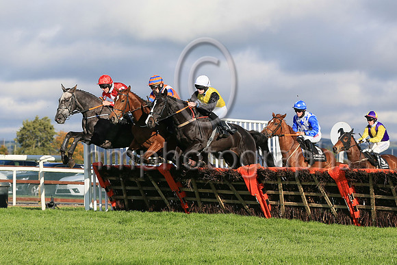 01st Fil Dor and D N Russell ( 1 , red, white diamond ) Trainer - G Elliott , Owner - Caldwell Construction Ltd