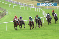 01st Boothen Boy and J W Kennedy ( 5 , red, white diamond ) Trainer - G Elliott , Owner - Caldwell Construction Ltd