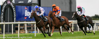 01st Pearl Palinka and O J Orr ( 5 , Blue  and pink diamonds ) Trainer - D K Weld , Owner - Mrs Noeleen McCreevy
