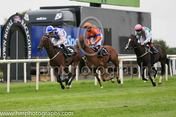 02nd Brostaigh and M P Sheehy5 ( 1 , Orange  and blue hoop ) Trainer - J P OBrien , Owner - Mrs A M OBrien