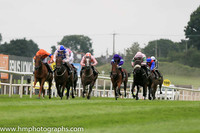 01st Pearl Palinka and O J Orr ( 5 , Blue  and pink diamonds ) Trainer - D K Weld , Owner - Mrs Noeleen McCreevy
