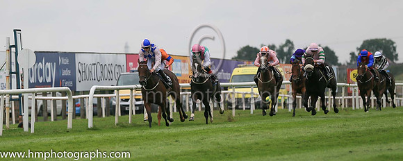 01st Pearl Palinka and O J Orr ( 5 , Blue  and pink diamonds ) Trainer - D K Weld , Owner - Mrs Noeleen McCreevy