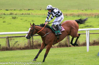 01st Clondaw Hollow and B Hayes ( 1 , black  and white diamonds ) Trainer - J C McConnell , Owner - Derek Kierans