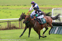 02nd Hurricane Georgie and J C Gainford5 ( 6 , black, mauve panel ) Trainer - Mrs D Foster , Owner - Pioneer Racing