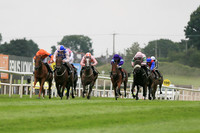 01st Pearl Palinka and O J Orr ( 5 , Blue  and pink diamonds ) Trainer - D K Weld , Owner - Mrs Noeleen McCreevy