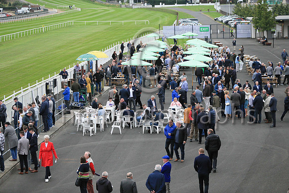 Spectators at Down Royal on 3rd September 2021