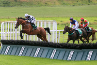 01st Clondaw Hollow and B Hayes ( 1 , black  and white diamonds ) Trainer - J C McConnell , Owner - Derek Kierans