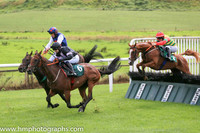 03rd Elderado and S W Flanagan ( 2 , green  and yellow chevrons ) Trainer - G P Cromwell , Owner - Lump On Syndicate