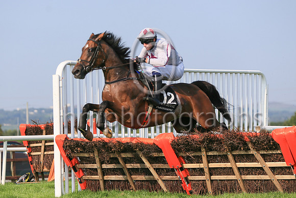 01st Mighty Meggsie and ( 12 , grey, tripple maroon diamonds ) Trainer - Mrs J Harrington , Owner - Mrs E Queally