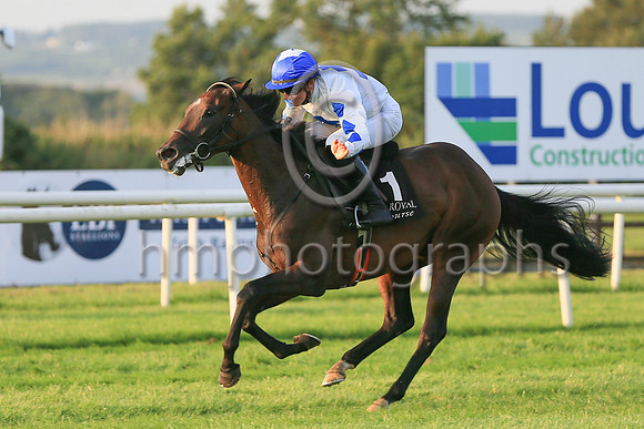 01st Hi Stranger  and ( 1 , white, bue cross ) Trainer - J E Kiely , Owner - Brian Gleeson