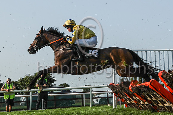 05th Ricky Langford  and ( 16 , yellow, blue diamond ) Trainer - P J Rothwell , Owner - Kings Horses Syndicate