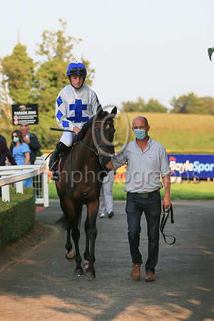 01st Hi Stranger  and ( 1 , white, bue cross ) Trainer - J E Kiely , Owner - Brian Gleeson