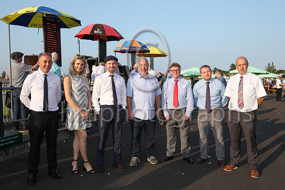 NI Bookmakers who sponsored racing at Down Royal on 27th August 2012 ( Rachael Gorman representing <br/>Pinnicle second from left)