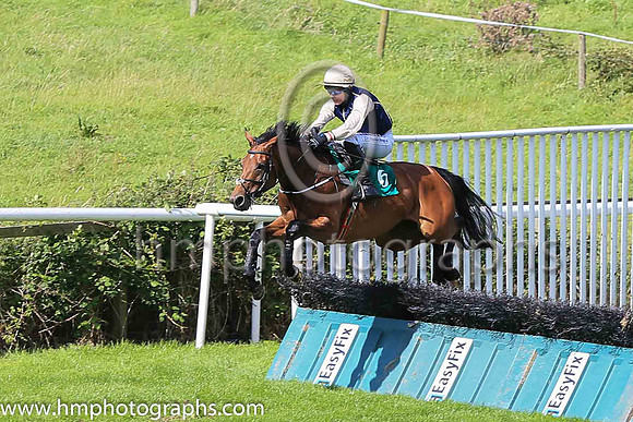 05th Majority Share and A W Short ( 6 , black, cream sleeves ) Trainer - A Oliver , Owner - Majority Partnership