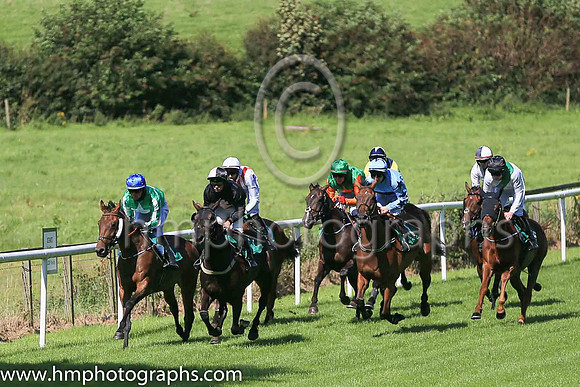 01st Knot On Time and S F O'Keeffe ( 5 , white, green sash ) Trainer - P Nolan , Owner - J P Rossiter