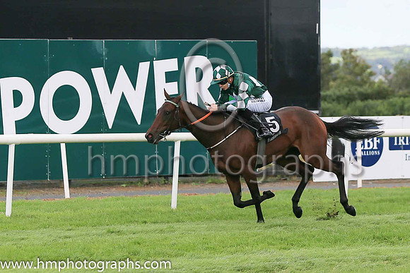 01st Mooneista and R P Whelan ( 5 , Dark green, white diamoands ) Trainer - Jack W Davison , Owner - Mrs Paula Davison