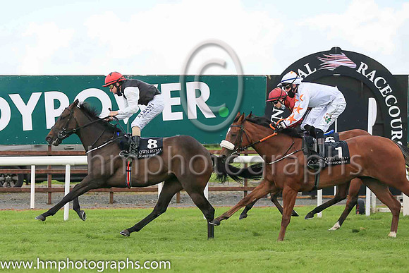 07th Roses Blue and S Foley ( 8 , Black, white sleeves ) Trainer - Mrs J Harrington , Owner - Moyglare Stud Farm