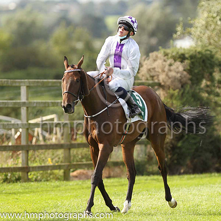 08th Benignitas and L T McAteer ( 5 , White, blue stripe ) Trainer - J S Bolger , Owner - Mrs J S Bolger