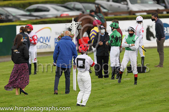 Parade ring at Down Royal