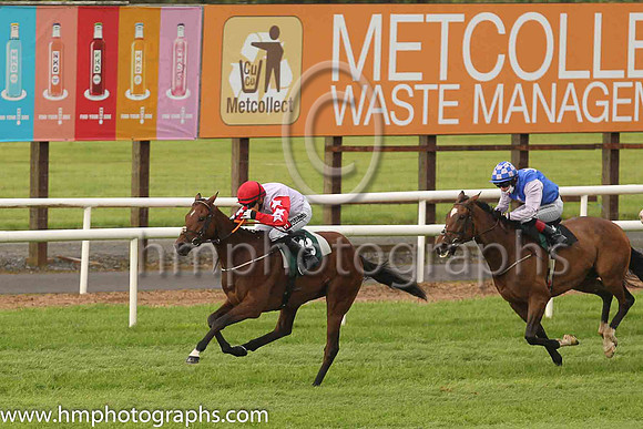 01st Der Mc and L F Roche ( 13 , White ) Trainer - P A Fahy , Owner - IRE Asset Holding Limited