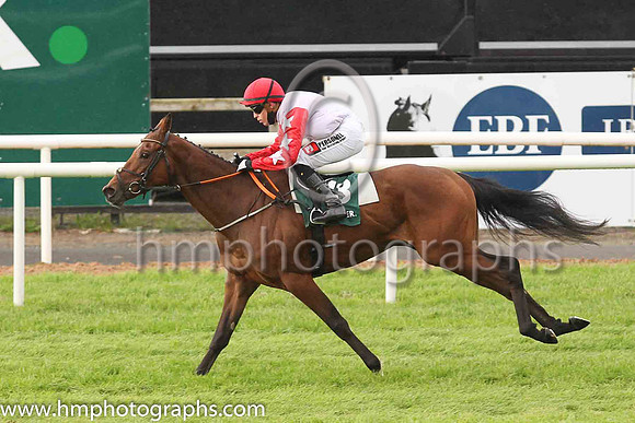01st Der Mc and L F Roche ( 13 , White ) Trainer - P A Fahy , Owner - IRE Asset Holding Limited